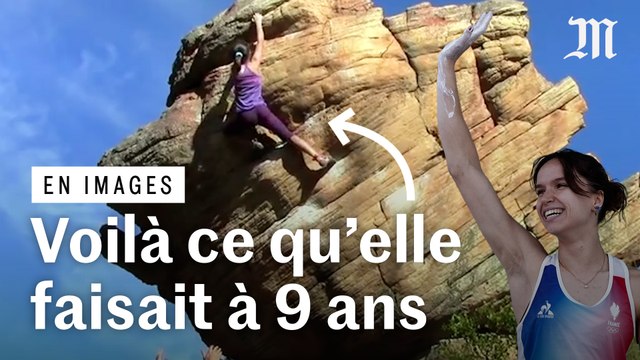 JO de Paris : Oriane Bertone, la prodige de l'escalade française