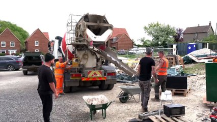The Yorkshire Vet Peter Wright helping a lamb be born