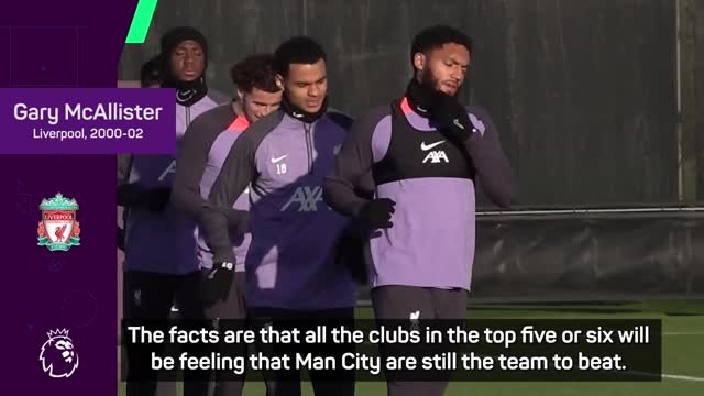 Ex-Liverpool stars back Reds to challenge City