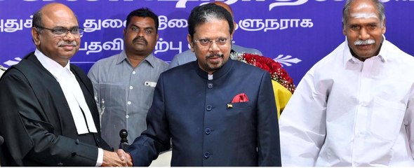 VIDEO: कैलाशनाथन ने पुदुुचेरी के उपराज्यपाल के रूप में शपथ ली