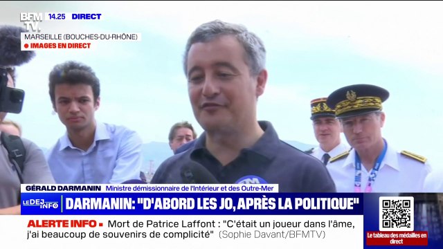 Place nette XXL : Il y a une baisse de la délinquance très importante dans les Bouches-du-Rhône et à Marseille , se félicite Gérald Darmanin