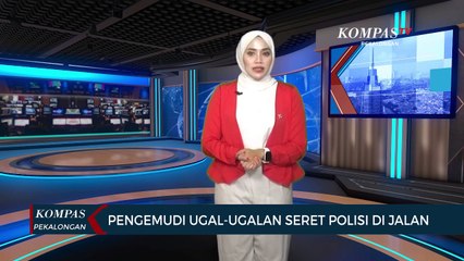 Pengemudi Panik, Tabrak Polisi dan Seret Hingga 1 Km di Kudus