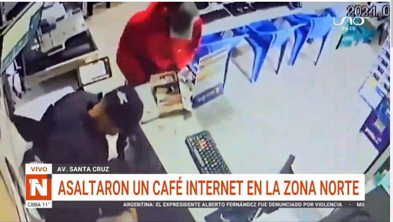 Investigan atraco a café internet en Cochabamba...