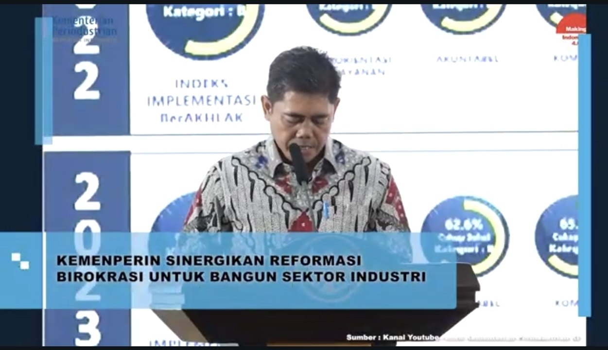Kemenperin Sinergikan Reformasi Birokrasi untuk Bangun Sektor Industri