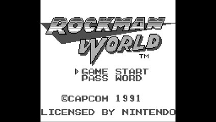 Rockman World / Mega Man: Dr. Wily's Revenge (Game Boy) All Bosses (No Death)