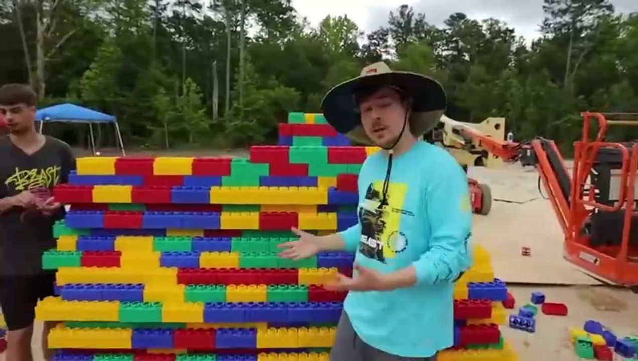 I Built The World's Largest Lego Tower