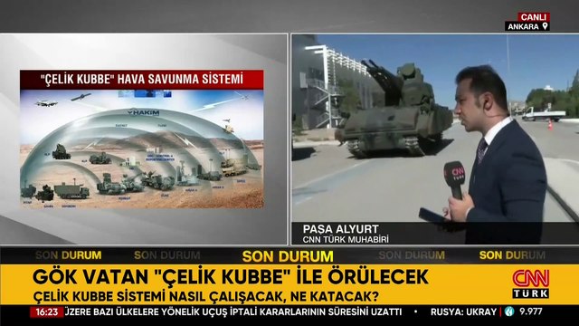 İşte o mühimmatlar! Gök vatan ''ÇELİK KUBBE'' ile örülecek...