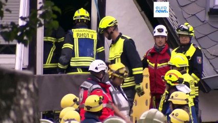 Hotel collapses in Germany leaving at least two dead