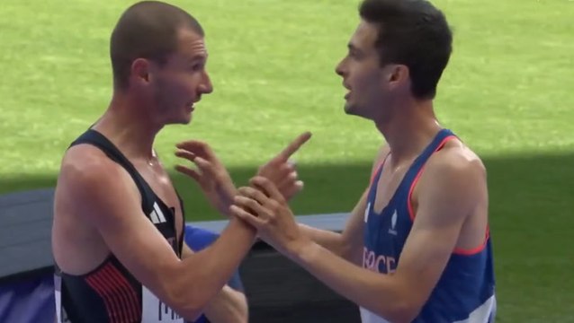 Team GB runner George Mills in heated exchange with French rival after collision in men’s 5000m heats