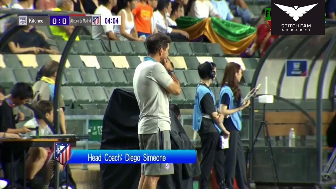 Kitchee (Hong Kong) Vs Atletico Madrid (Spain) 1-6 Highlights And Goals