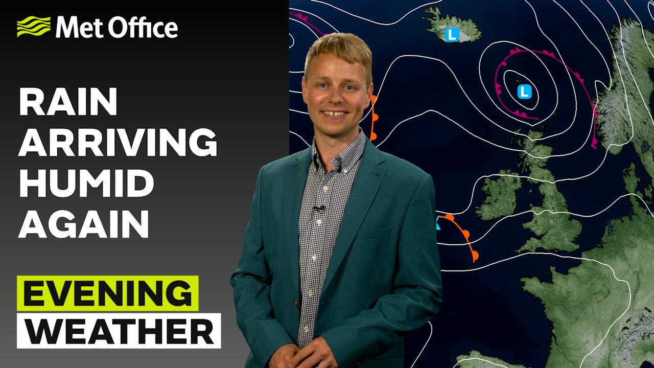 Met Office Evening Weather Forecast 07/08/24 ...