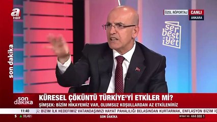 Şimşek "yatırımları" anlatırken Siri araya girdi: "Bir hata oldu, tekrar deneyin"