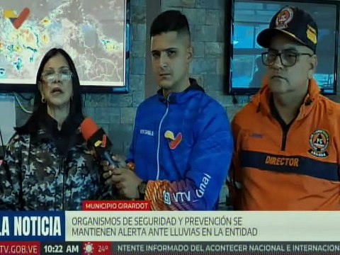 Alrededor de 200 hombres y cuadrillas desplegadas en alerta por fuertes lluvias en el edo. Aragua