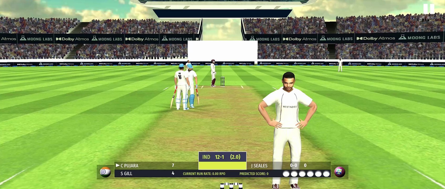 Cricket game