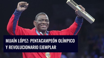 Mijaín López, campeón olímpico y represor