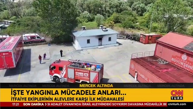 Ekipler alevlere karşı nasıl mücadele ediyor? İşte yangınla mücadele anları...