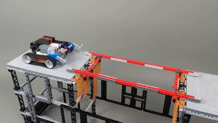 Making a LEGO Car Cross Broken Bridges...