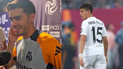 El jugador del Real Madrid Brahim Díaz dice ser "El hermano" de Arda Guler
