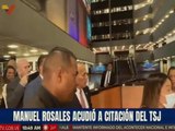 Culmina audiencia de comparecencia de Manuel Rosales, representante de Un Nuevo Tiempo