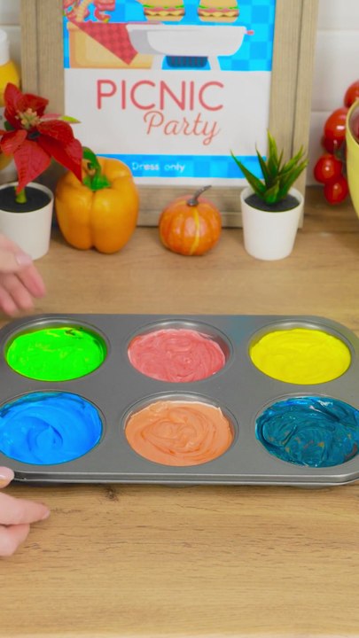 WOW  My Mom Made Me Edible Paintings  #123go #food #parenting #crafts