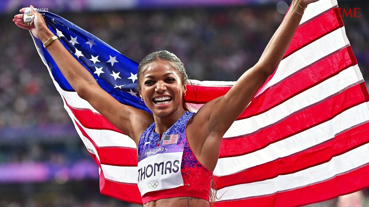 How Gabby Thomas Won 200M Olympic Gold video Dailymotion