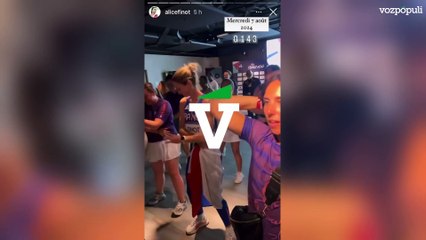 Medalla francesa a ritmo de... ¡La Macarena!