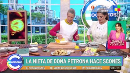 Receta súper fácil: Scones tradicionales de la nieta de Doña Petrona
