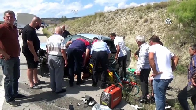 Boyabat - Saraydüzü yolunda kaza