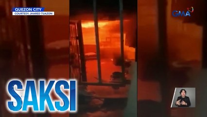 20 pamilya sa Sampaloc, Maynila, nasunugan | Saksi