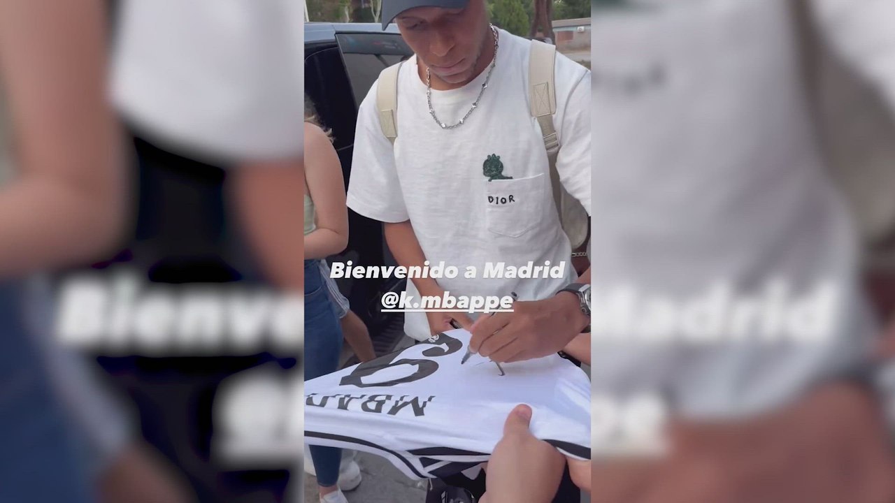 Mbappé's first training: French star's generous gesture to fans