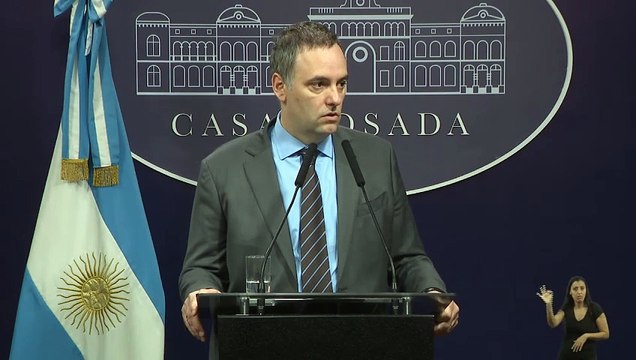 El vocero presidencial, Manuel Adorni, evitó pronunciarse respecto a los resultados electorales en Venezuela