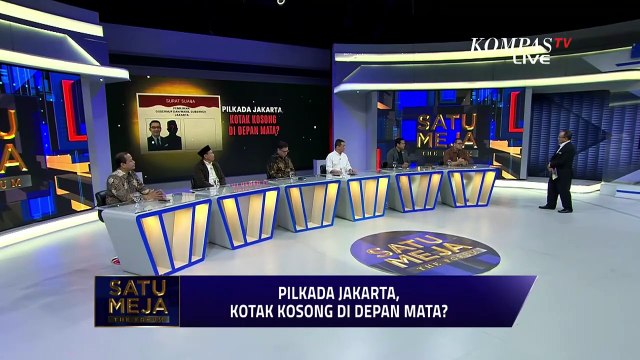 PDIP Ditinggalkan di Pilkada Jakarta, NasDem; Sedih Sekali Kalau Lawannya Kotak Kosong | SATU MEJA