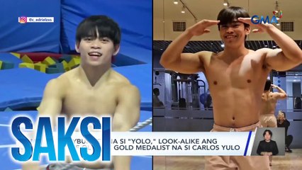 Bodybuilder na si "Yolo," look-alike ang 2-time olympic gold medalist na si Carlos Yulo | Saksi