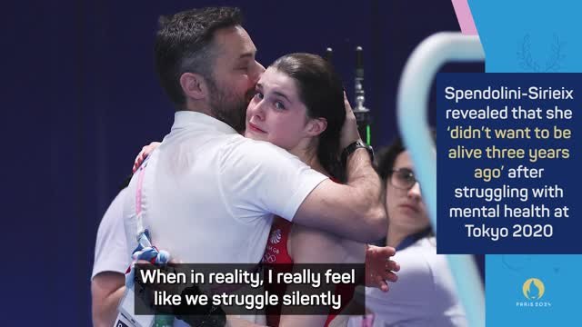 'Powerful' when athletes open up on mental health - Andrea Spendolini-Sirieix