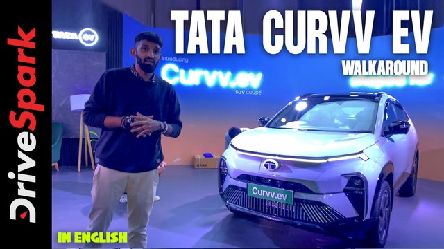 Tata Curvv EV Launched | Walkaround | Price | Design | Battery
