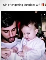 Girls after getting Surprised gifts