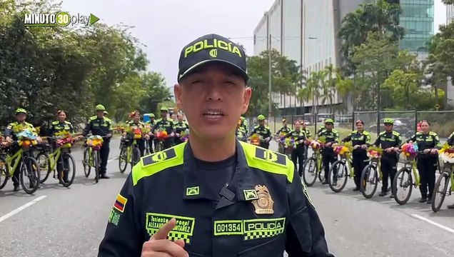 Más de 600 Policías garantizan seguridad en el primer desfile “Avenida Primavera” de la Feria de las Flores