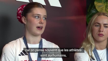 Paris 2024 - Spendolini-Sirieix : "Tellement important de parler de notre santé mentale"
