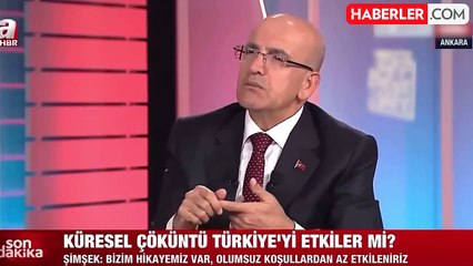 Bakan Şimşek canlı yayında konuşurken "Siri" sözünü kesti: Bir hata oldu