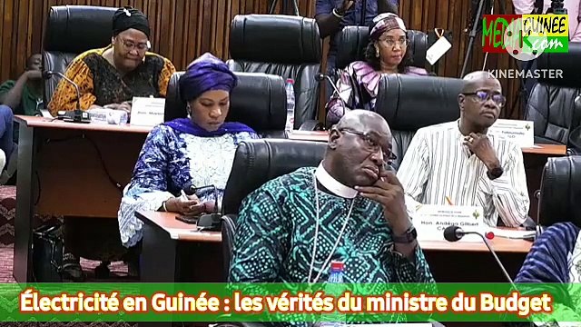 Électricité en Guinée : les vérités du ministre du Budget