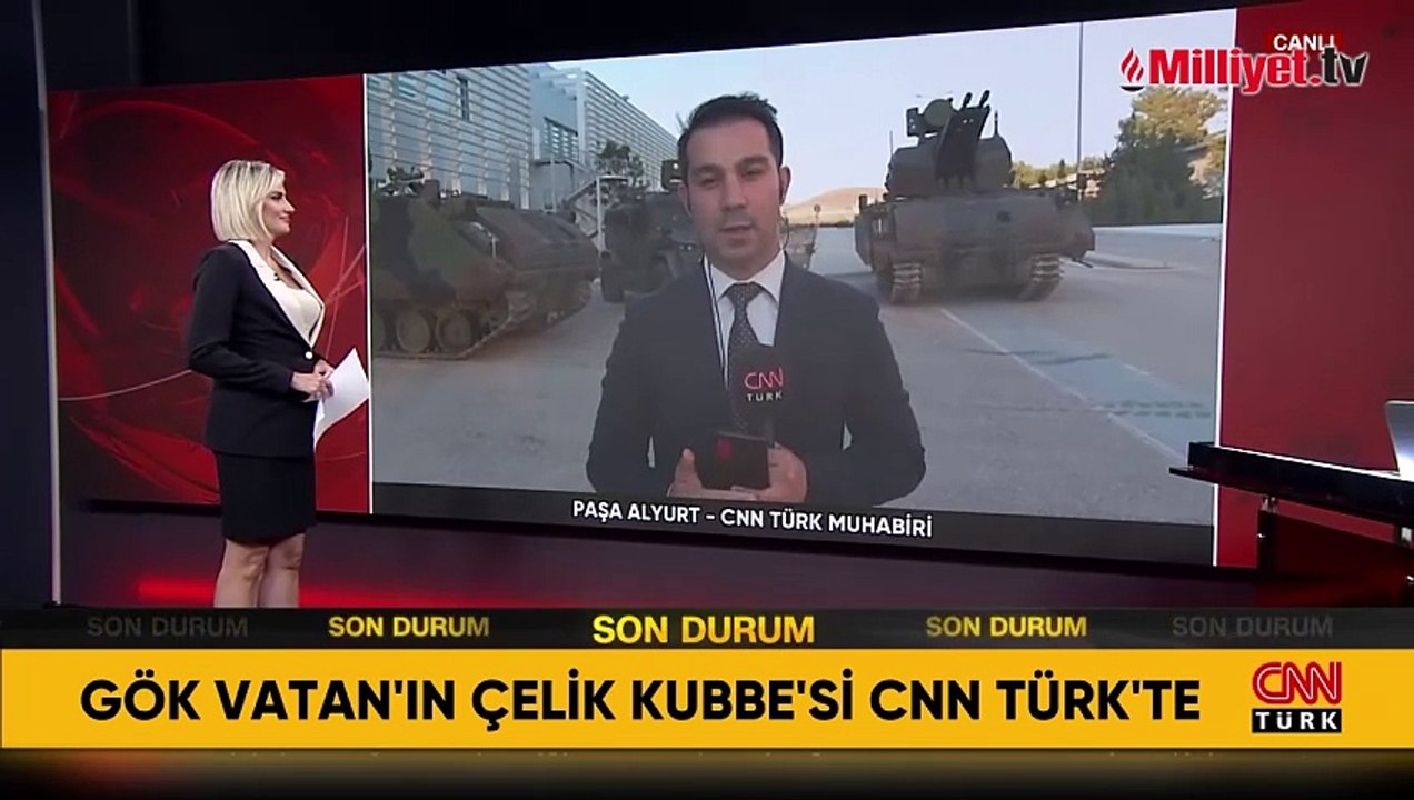 Gök Vatan'ın Çelik Kubbe'si CNN Türk'te! Havada kuş uçurtmayacak