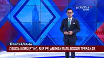 Bus Jurusan Pelabuhan Ratu-Bogor Terbakar, Begini Usaha Damkar Padamkan Api