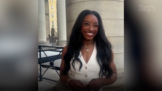 Simone Biles Says She and Jordan Chiles Bowed Down to Rebeca Andrade to 'Show Good Sportsmanship' (Exclusive)