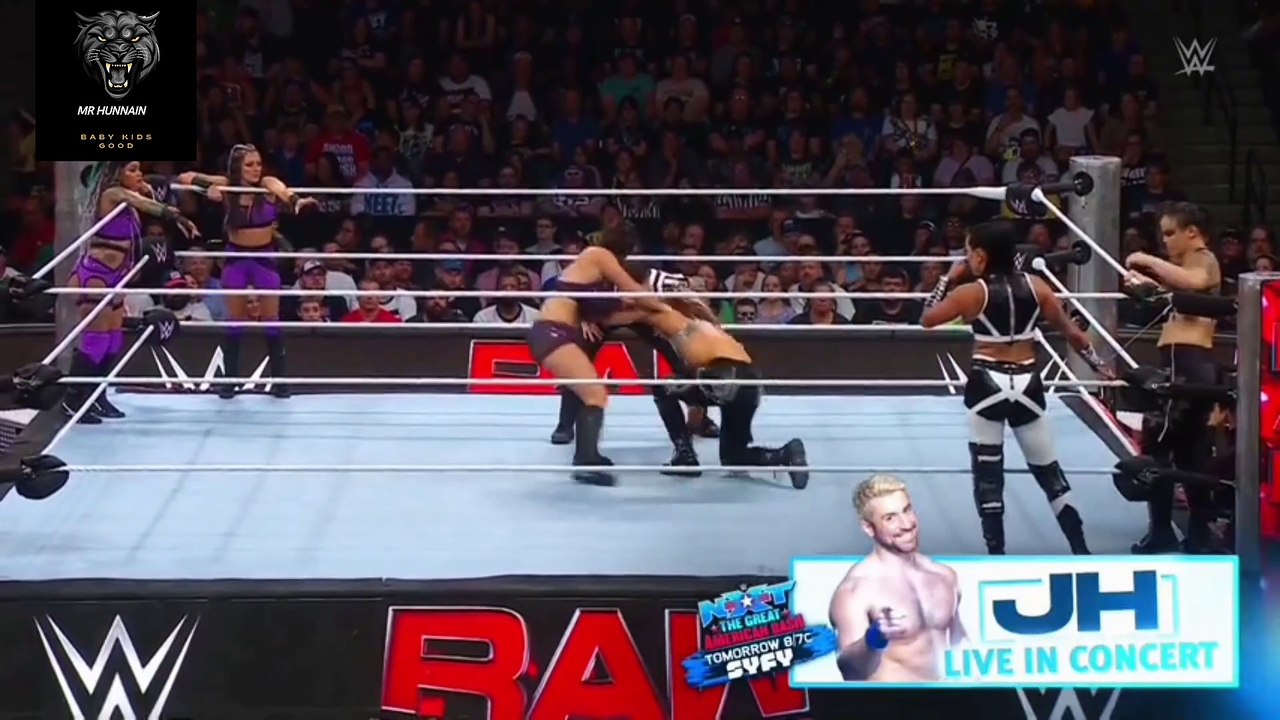Crazy fight WWE young ladies. Part 19