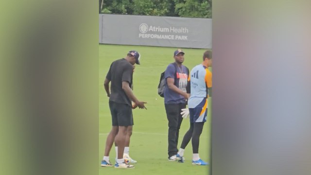 NBA star dominates Real Madrid training: Connects with Vinicius, recreates Bellingham's iconic celebration