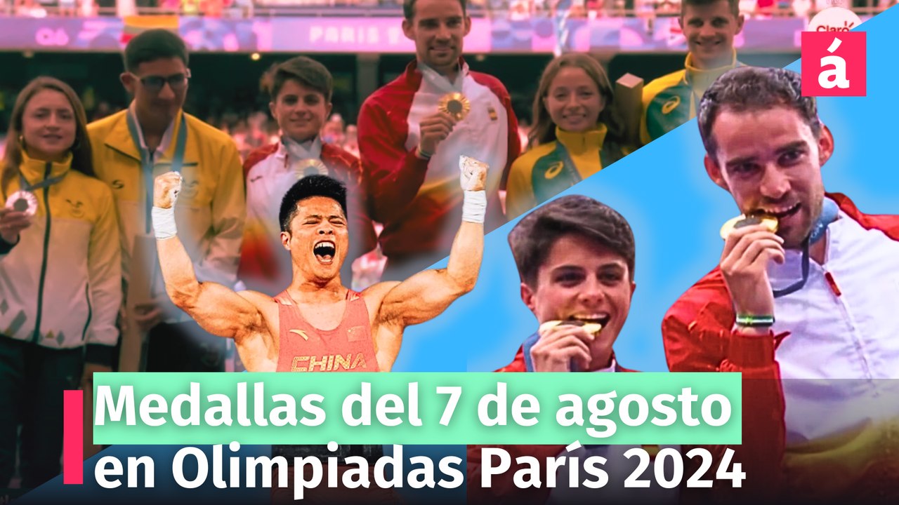 Medallero en las olimpiadas de hoy 7 de agosto. Cómo les fue a los latinos en Olimpiadas París 2024
