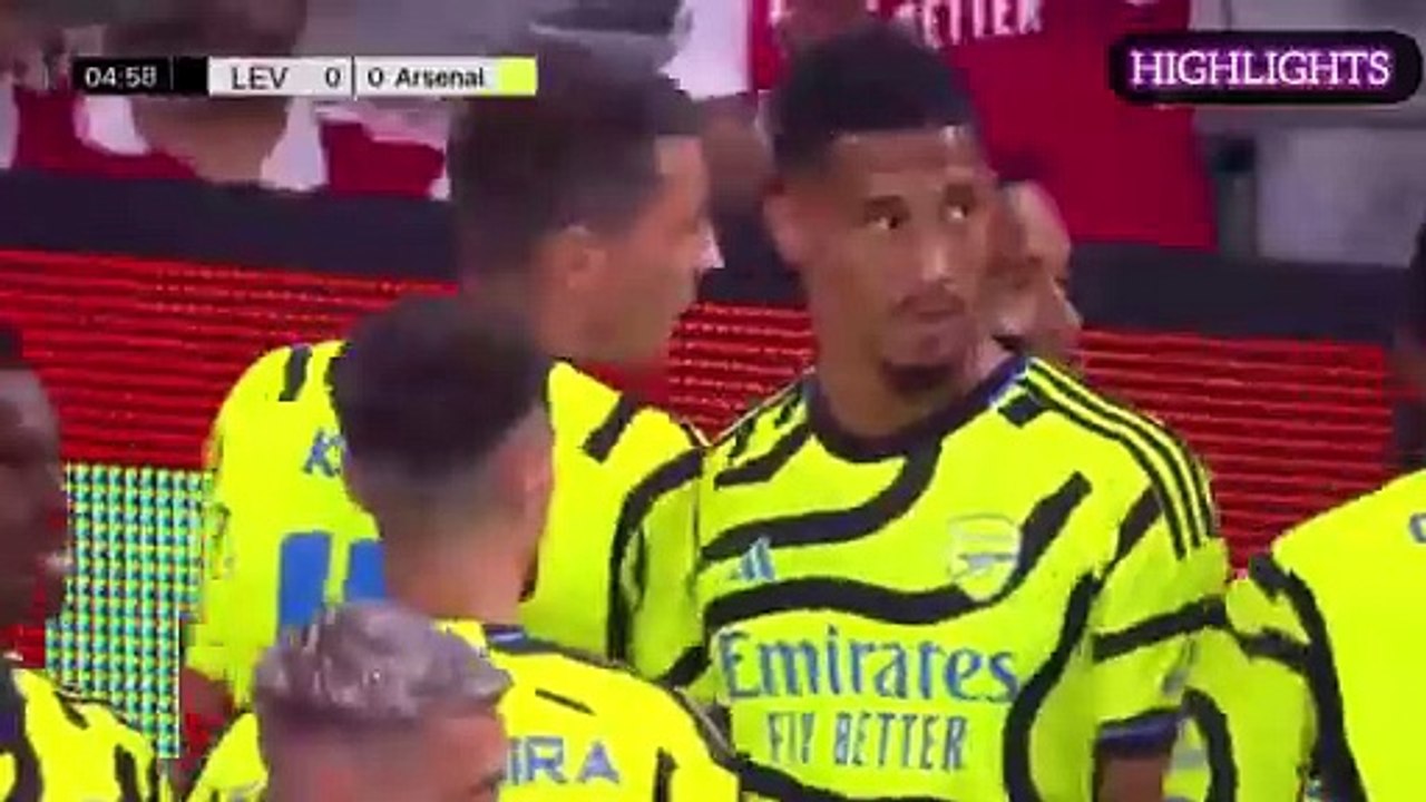 Arsenal vs leverkusen 42 All Goals _ Highlights video Dailymotion