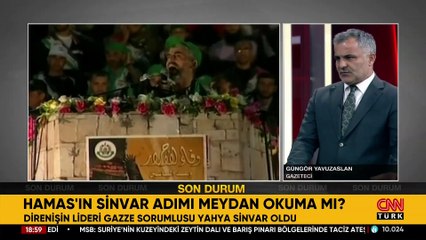 Hamas'ın Sinvar adımı meydan okuma mı? Güngör Yavuzaslan CNN TÜRK'te değerlendirdi