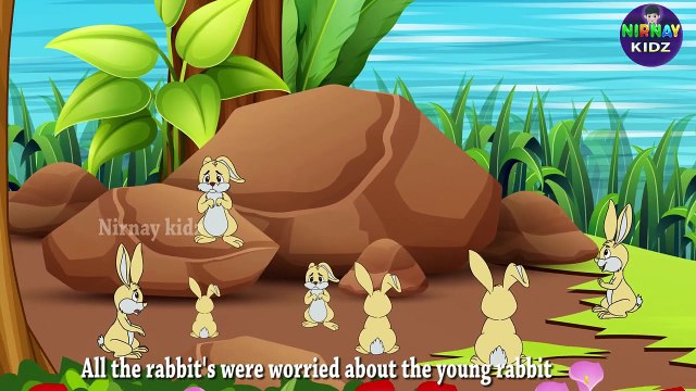 The foolish lion and clever rabbit - Moral Stories for Kids - English Cartoon -