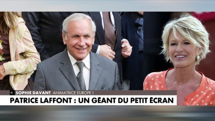 Sophie Davant revient sur ses moments passés avec Patrice Laffont